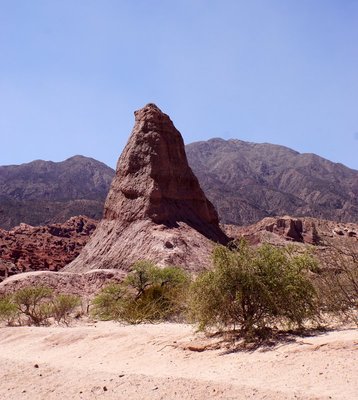 El Obelisco, Quebrada de las Conchas, Salta