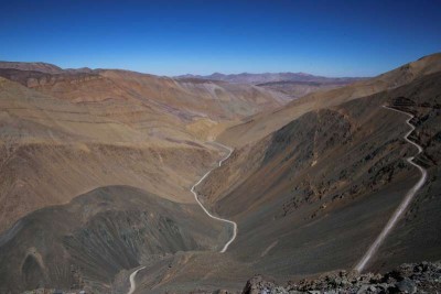 Weg zum Salar de Pedernales