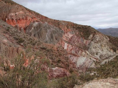 Farbige Berge